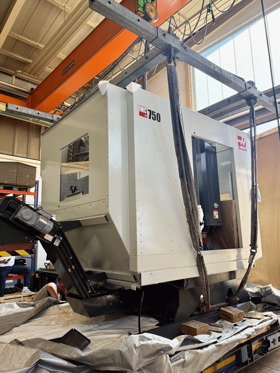 Nouvelle fraiseuse HAAS chez HPS Hydropneu
