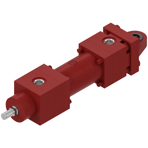 VB 210 - MP6 MOUNTING: SPHERICAL BEARING, REAR SIDE