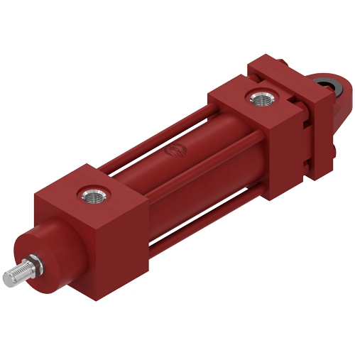 VT 160 - MP6 MOUNTING: SPHERICAL BEARING, REAR SIDE